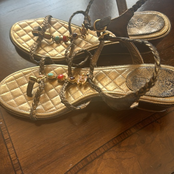 Chanel Sandals size 7 1/2 - Picture 3 of 5